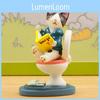 Cute Resin Cat Miniature For Desk Ornament And Promotional Gift