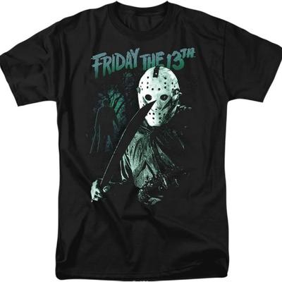 Popfunk Friday The 13Th Lurk Unisex Adult T-Shirt Black