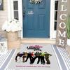 Vintage 10 Things I Hate About You Movie Floor Mat Style Soft Bedroom Floor House Laundry Room Mat Anti-skid Household Carpets