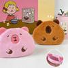 Soft Capybara Coin Purse Cartoon Guinea Pig Bag Pendant Cute Plush Doll Keychain  Hanging Accessory