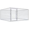 Vidaxl Parque para Perros de Acero Galvanizado, 2 x 2 x 1 m