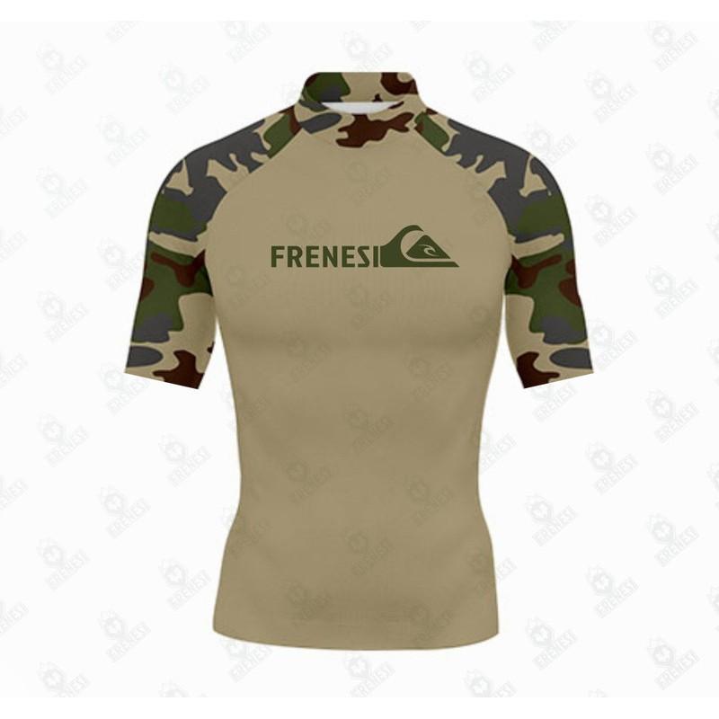 Mens UPF 50 Quick-Dry Rash Guard Short Sleeve Surfing Diving Swimming Water Sports Sun Protection XXS