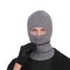 Windproof Knitted Skullies Wool Full Face Cover Hat Fashion Winter Beanie Hat  Cycling
