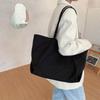 Classroom Commuting Bag, Canvas Bag, Waterproof, Nylon Bag, Large Bag, Casual, Ladies', Large Capacity, Shoulder Bag