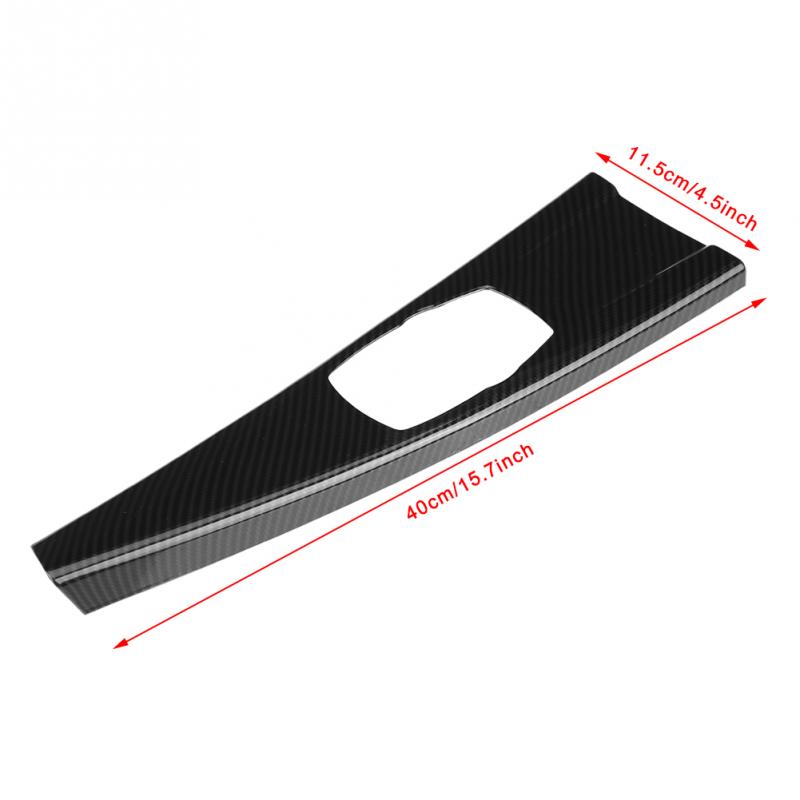 Car Accessories Carbon Fiber ABS Interior Multimedia Panel Cover Trim for BMW 3 Series F30 F34 4 Series F33 F36