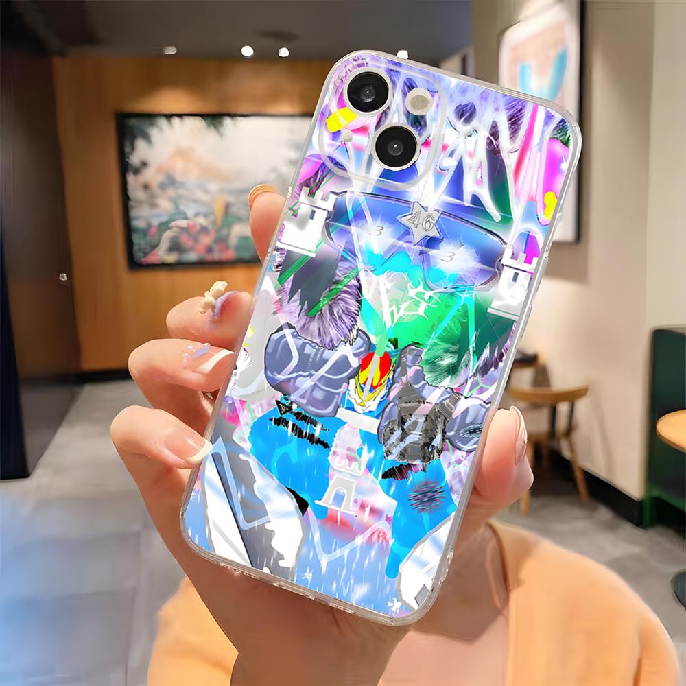 

Bladee 333 Drain Gang IceDancer Phone Case For IPhone 15 Pro Max 16 Pro Max 14 13 11 12 Mini Xs X Xr 8 Plus Se Transparent Cover iPhone 12 Pro