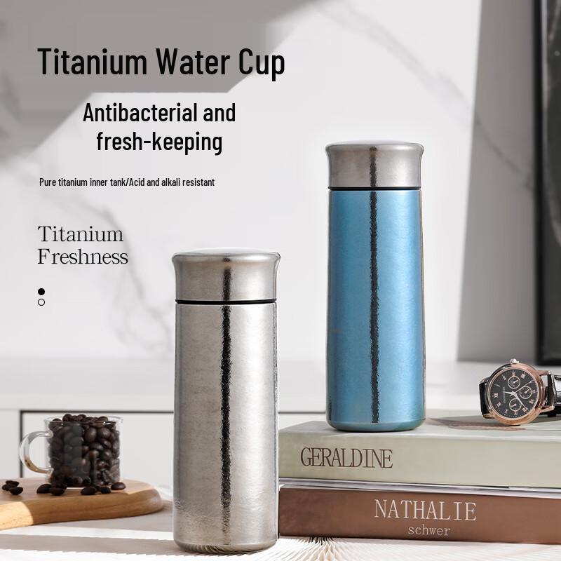 XIMX Pure Titanium Double-Wall Insulated Cup