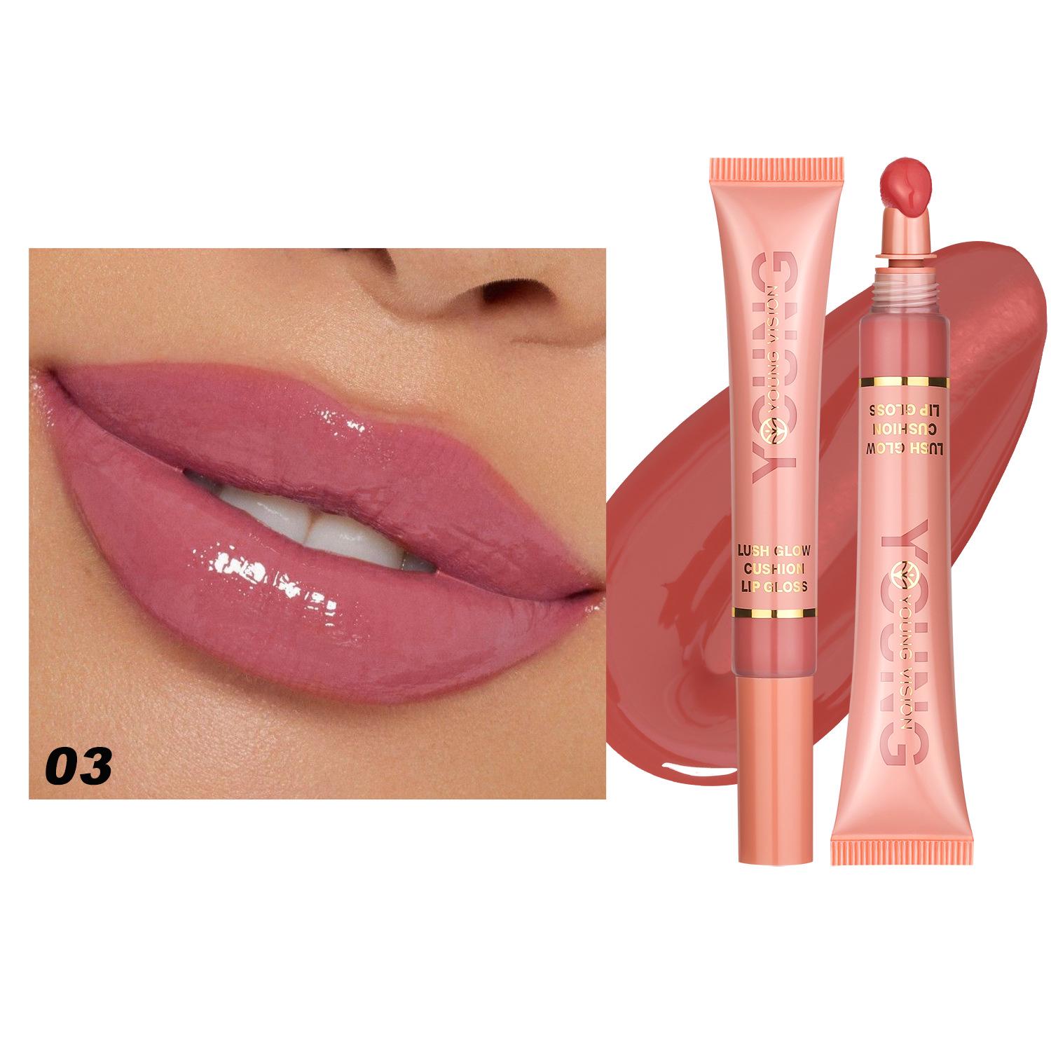 

YOUNG VISION Glossy Liquid Lip Gloss with Plush Brush Head 10ml