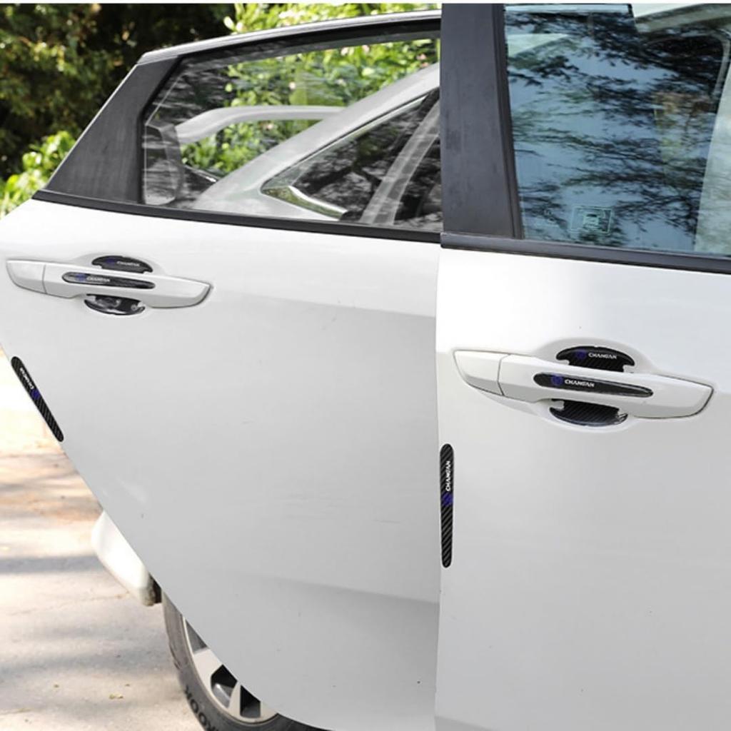 Prius Door Handle Protectors for All Paint Carbon Fiber Comfortable to the Easy Set of 8 Series, Scratch-Resistant, Abrasion-Resistant, Protection,