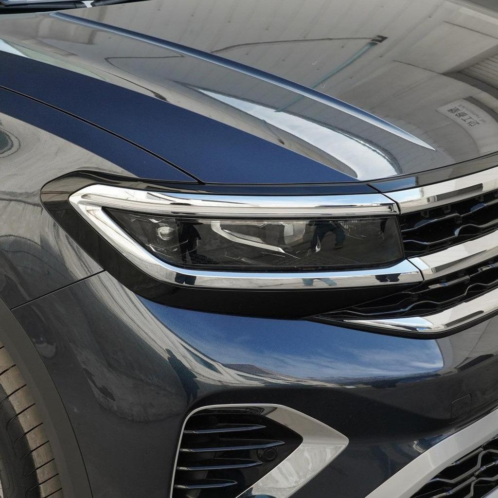 Fits 2021-2022 Volkswagen Talagon Headlight Cover: New Transparent Lens and Back Cover.