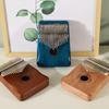17 Tasti Kalimba Pianoforte a Pollice Tastiera Impiallacciata in Legno Massiccio Strumento Musicale Kalimba Pianoforte a Dita Regalo di Natale per Amanti della Musica