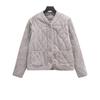 Womens Oversized V-Neck Cotton Blend Coat With Front Pockets Single-Breasted Long Sleeve Fall Winter Outerwear
