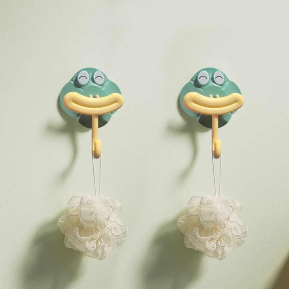 6 Pcs Home Decoration Towel Hanger Self Adhesive Key Holder Creative Ugly Hot Wall Hook  Bathroom