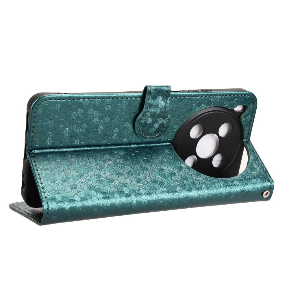 For ZTE Blade V70 Max Wallet Case Dot Pattern Imprint PU Leather Phone Cover