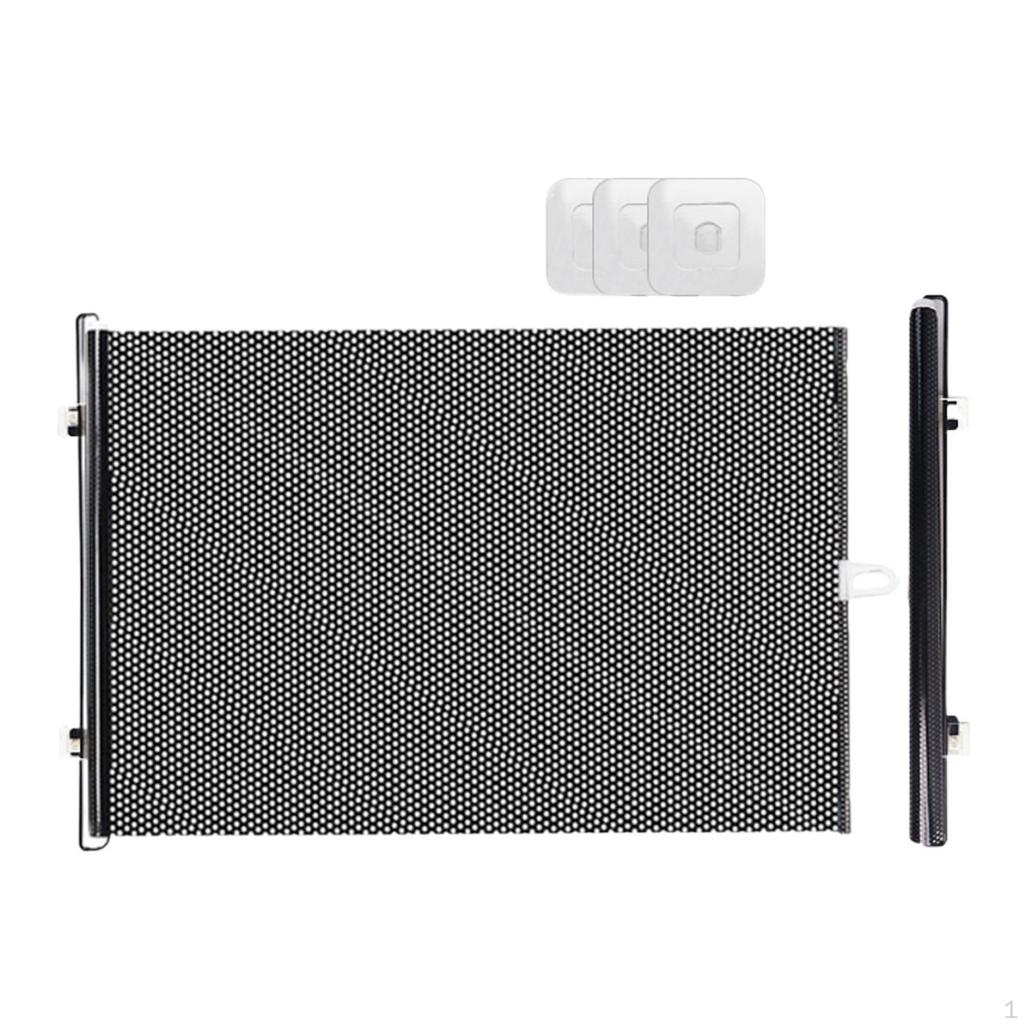 Retractable Babies Gate Dog Security Mesh for Hallways Stairs Deck 40cmx125cm