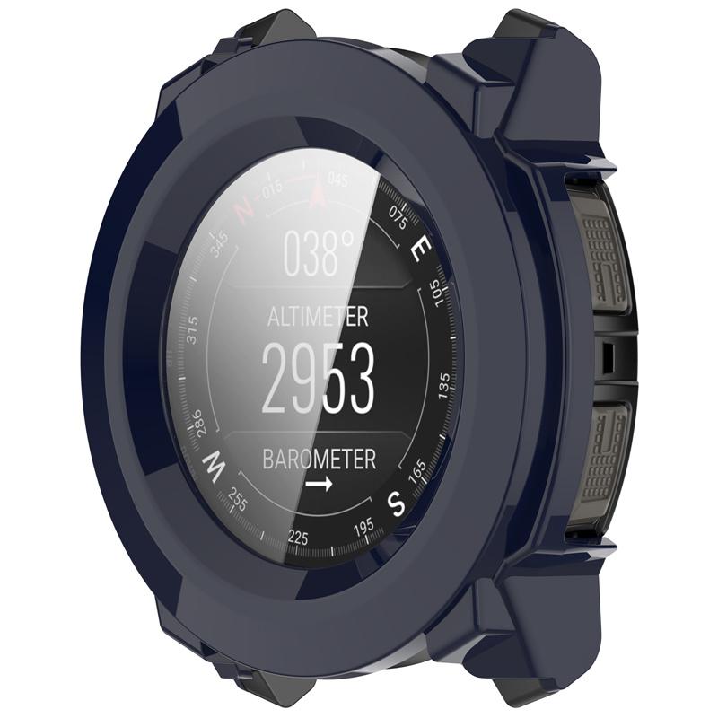 PC Case + Tempered Glass for Garmin Instinct3 45mm/50mm Full Cover Screen Protector Anti-scratch Film Bumper Protective Accessories