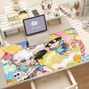 Anime L-link Click Cartoon Cute Mouse Pad Anti Slip Rubber Edge Locked Thickened Laptop Gaming Desk Mat