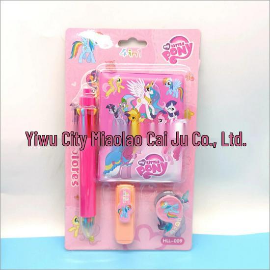 Super Mario Multi-color Ballpoint Pen & Diary Stationery Set - Cute Cartoon Design