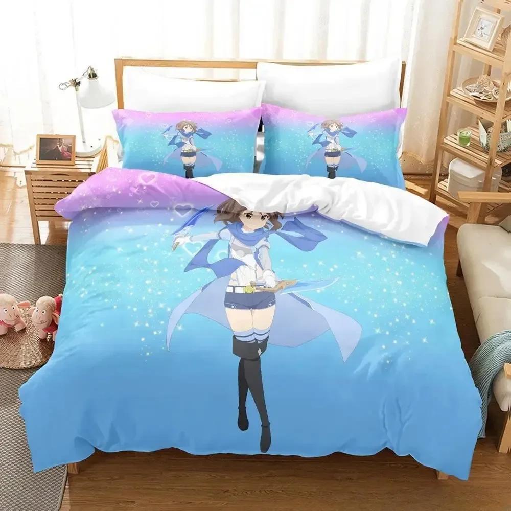 3D Anime BOFURI I Don’t Want to Get Hurt, so I’l Max Out My Defense Beding Set Single Twin Ful Quen King-Sized Dimensionsd Dimensions Soft Adult