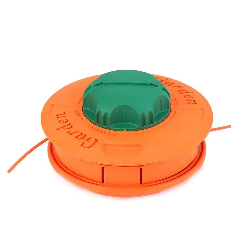 Universal Lawn Mower Head M10 Nylon and Aluminum Travel Reel Lawn Mower 2-wire Lawn Mower Head Wire Rope Wire Saw Garden Mower