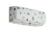 Wall-Mounted Air Conditioner Cartoon Style Dust Cover, Full Wrap PEVA Set for Indoor Protection