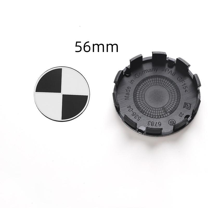 Front Hood Emblem Logo 82mmRear Badge 74mmWheel Hub Cap 68mmSteering Wheel Sticker45mm For X1 X5 X6 3Series 5Series 7Series
