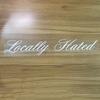 Locally Hated Car Front and Rear Windshield Sticker Reflective Auto Window Waterproof Decoration Vinyl Decals Universal