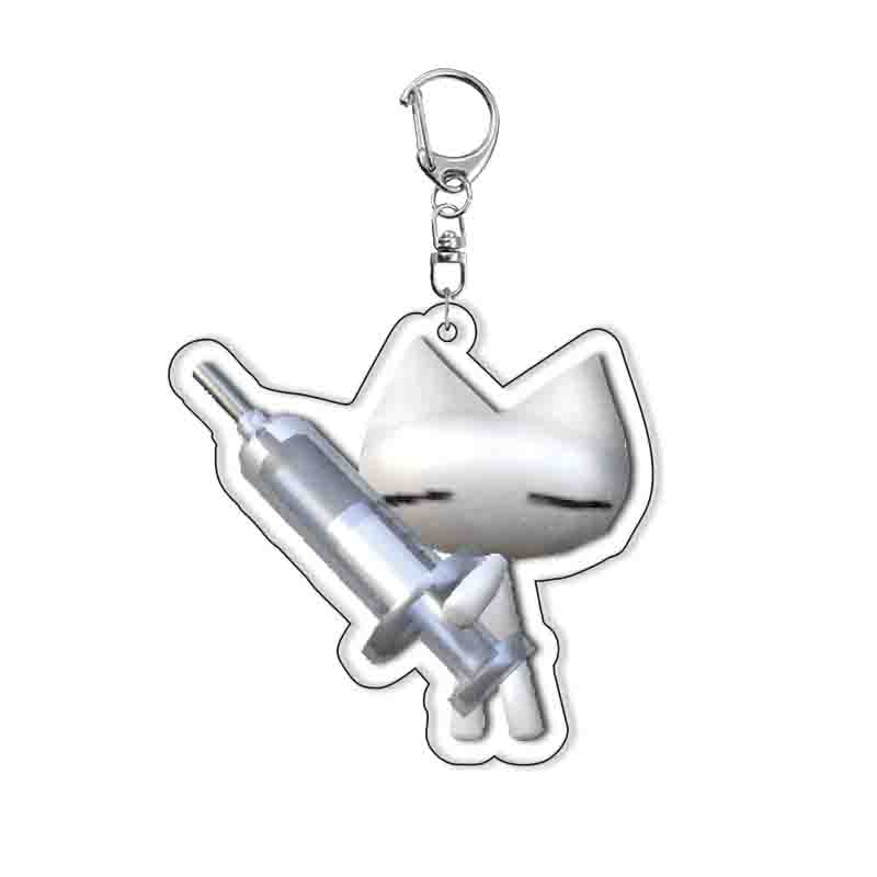 

Lovely Inoue Toro Cute Cat Key Chain Keychains Ring For Accessories Bag Cartoon Meow Pendant Keyring Jewelry Fans Friends Gifts 6 cm