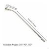 Angled Pressure Washer Lance Rustproof Stainless Steel Spray LeakResistant ORings