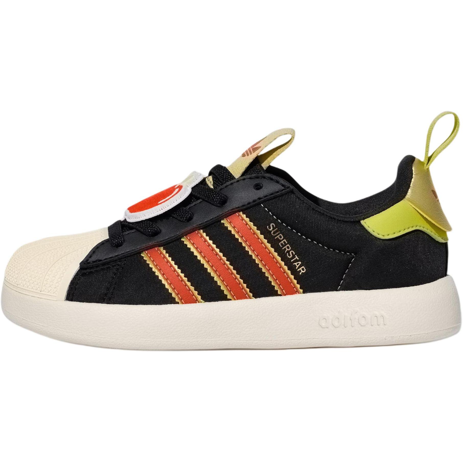 

Adidas Originals Adifom Superstar 360 New Year Edition Classic Comfortable Low-Top Sneakers Kids sneakers Black KH5696 35