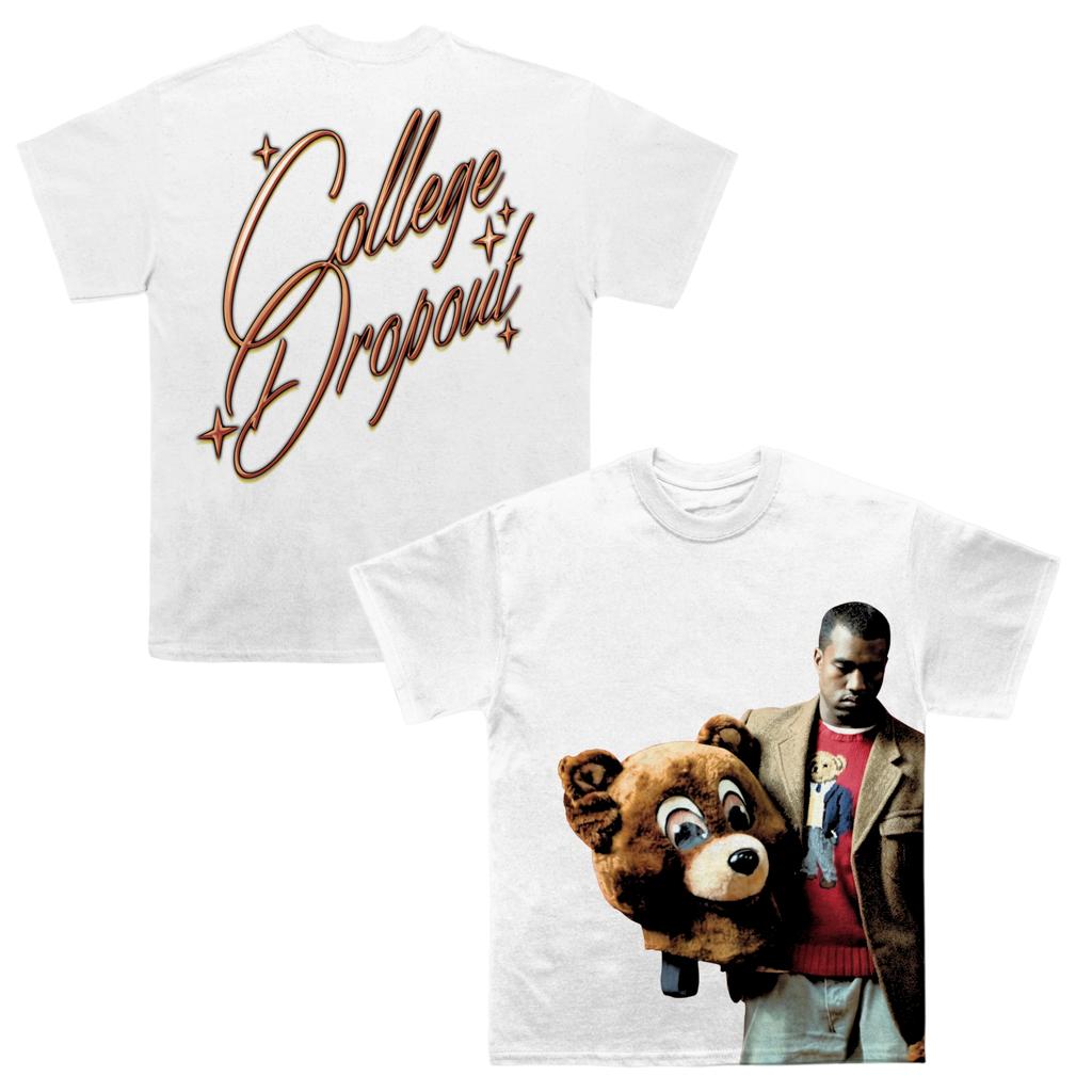 Kanye West BULLY Album Printed Pattern Cotton Hot Sale Unisex Shirt Summer New Fashion Oversized Neck Unisex Tshirt