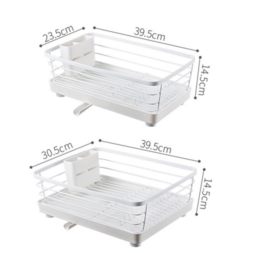 Iron Dish Rack Tools Non-Mildew Drain Basket For Kitchen