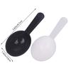 10Pcs Black White Measuring Teaspoon Scoop Plastic 7G 15Ml Measuring Spoons Milk Powder Spoon Coffee Beans Container Scoops