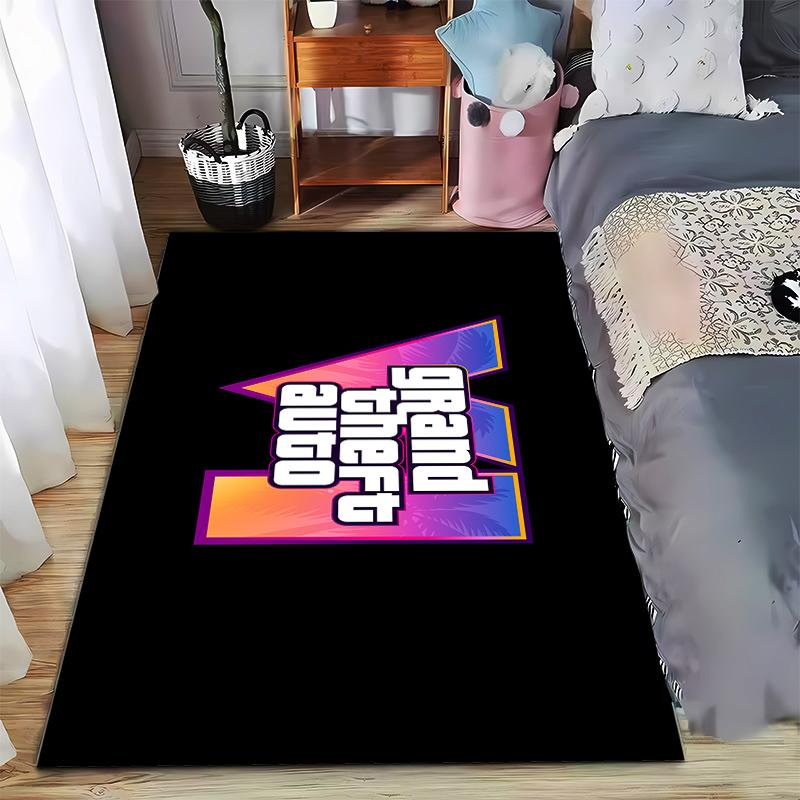 

Коврик с логотипом Grand Theft Auto для геймеров. Подходит для использования в качестве противоскользящего игрового коврика для диванов в гостиной и спальне. 40x60cm( 15x23in )
