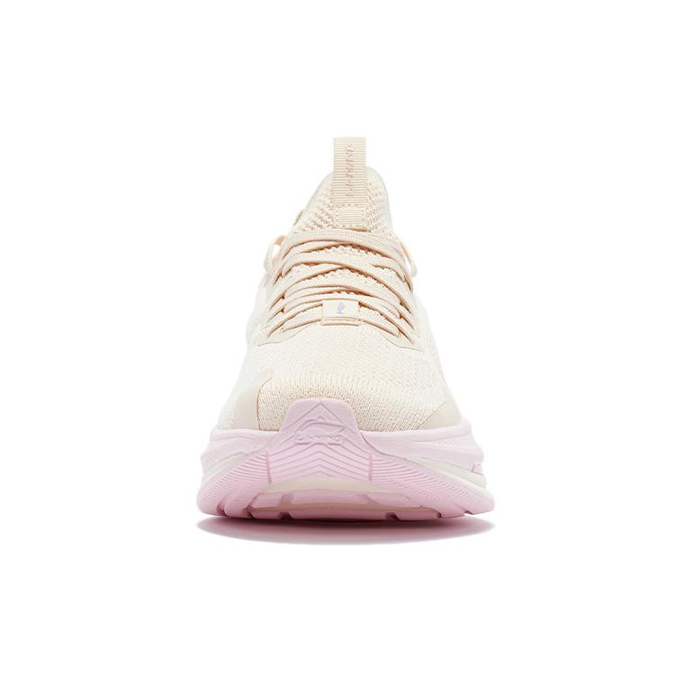 New LiNing WuShi 5S 1.0 Cushioning Anti Slip And Wear Resistant Low Top Running Shoes Women's Cherry Blossom Pink