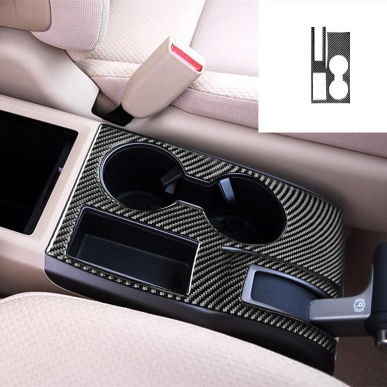 Carbon Fiber For LHD/RHD Honda CRV 2007-2011 Gears Shift Panel Center Decorative Trim Stickers Cars Car-styling