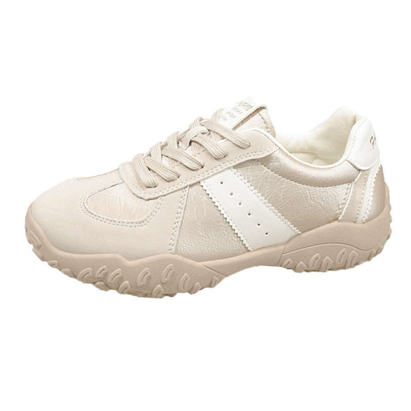 Sport- och fritidsbrädeskor mjuk sula små Forrest Gump-skor dam 2025 vår ny mångsidig populär tjocksulad tysk träningssko