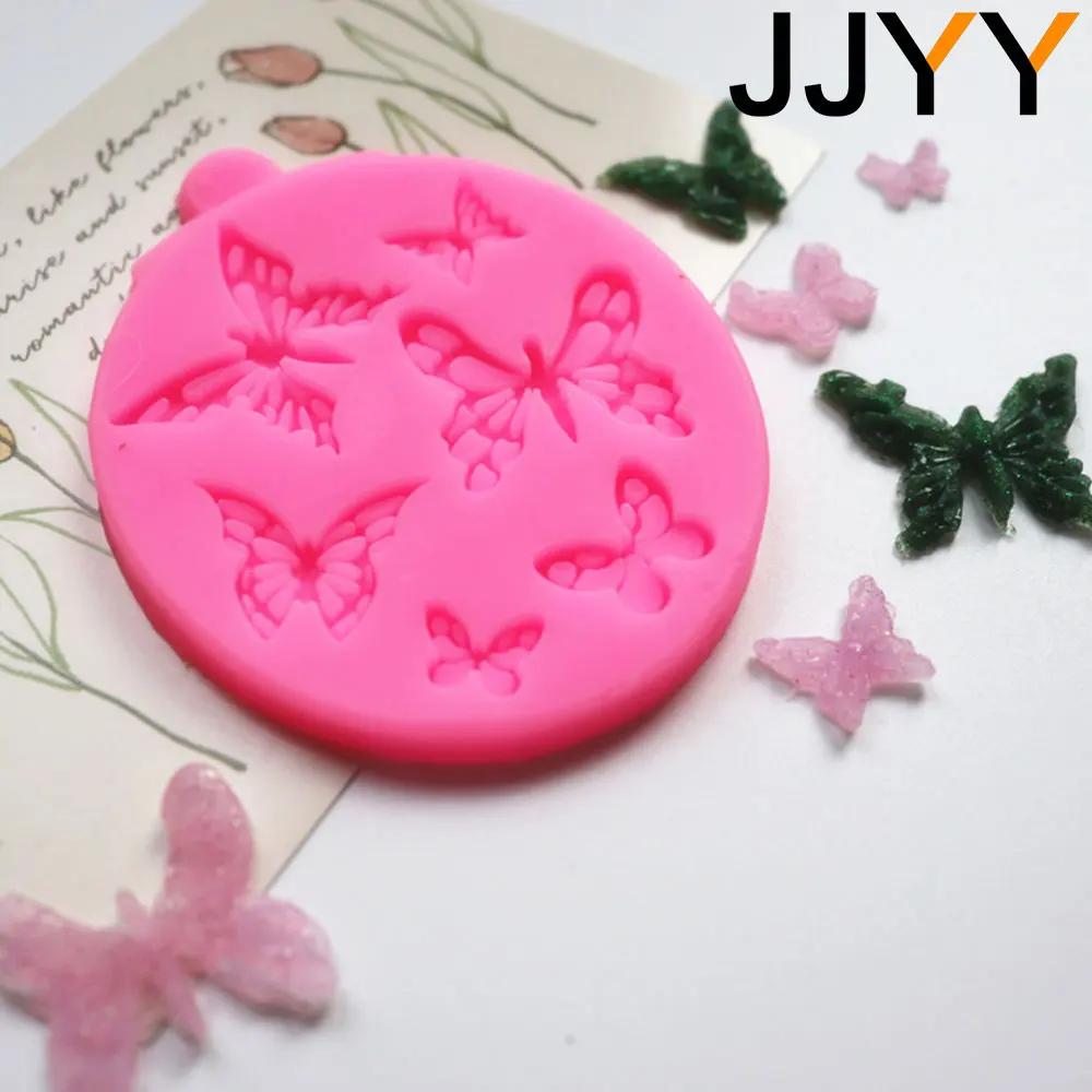 DIY Vlinder Siliconen Mal voor Fondant Taart Epoxy Hars Bakgereedschap Decoratieve Benodigdheden Keukenaccessoires