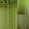 Lachepper Tropfenförmiger Perlenschnur-Türvorhang, Trennwand, Raumfenster, DIY-Quasten-Drape-Dekor