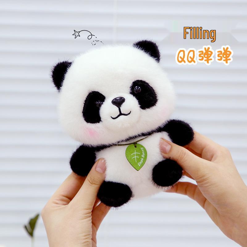 Cartoon Cute Panda & Rabbit Plush Toys - Desk Companion Series