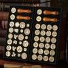 Initial Brass Wax Seal Stamp Kits Handwritten 26 Letters Sealing Stamps Tool