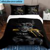 Diverse Dog Breeds Collage 3pcs Bedding,Including 1pc Duvet Cover And 2pcs Pillowcases Perfect for Christmas,Ideal for Bedroom, Dormitory