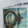 Steampunk Mermaid: Timeless Ocean Adventure Shower Curtain For A Unique And Imaginative Bathroom Dcor