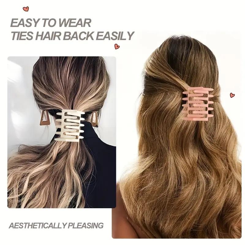 1PCS Elegant Criss-Cross Hairpin Bun Maker Styling Tool Hair Clip Accessories