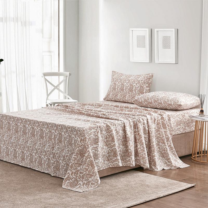 New York & Company Laroi Bettwäsche-Set Queen: Superweiche Mikrofaser Mit Elefanten-Druck, Inkl. Laken & Kissen