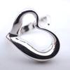 [Used] TIFFANY 925 Open Heart Ring / Size 8 / g539-22