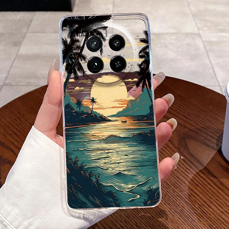 For Realme GT5 Pro Casing Clear Soft Silicone Love Heart Rabbit Cute Cartoon Back Cover for Realme GT 5 Pro 5G Phone Case Bumper