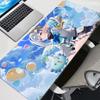 Anime Gaming Mouse Pad Hololive Amane Kanata Large Desk Mat Keyboard Pad Non-Slip Gamer Accessories Carpet for PC Desk Setup