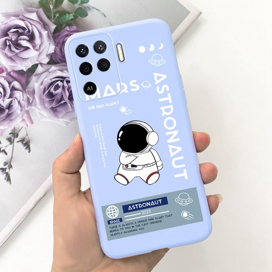 For OPPO Reno 5 Lite Case CPH2205 Popular Flower Soft Silicone Back Cover For OPPO A94 5G CPH2211 A 94 Reno 5Z Reno5 Lite Bumper