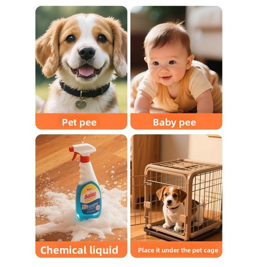 Puppy Pads Super Absorbent Puppy Potty Training Pee Pads Disposable Pet Pee Pads for Dogs and Cats Quick Clean Up Leak-Proof Travel Puppy Urine Pads